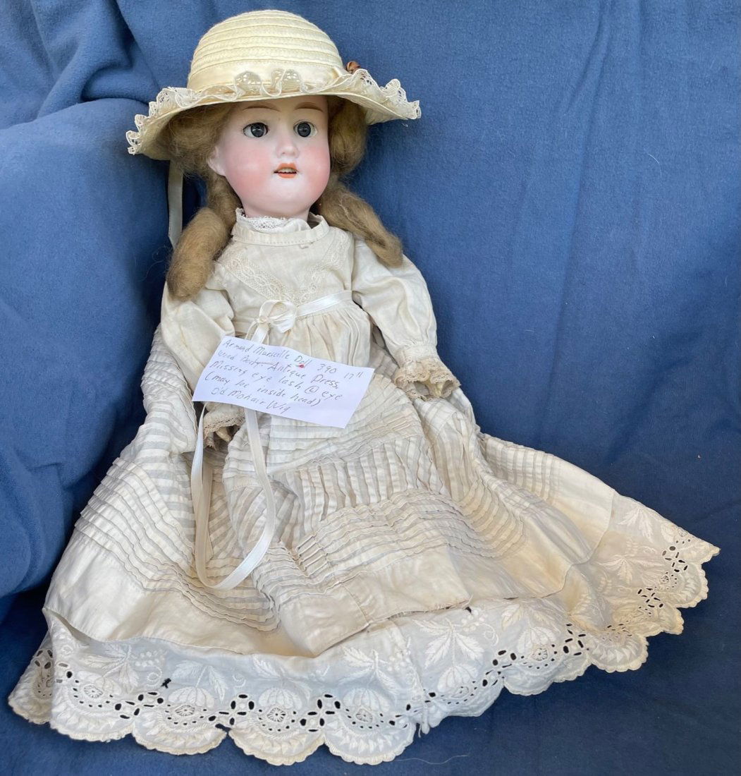 ANTIQUE GERMAN 17" ARMAND MARSEILLE #390 DOLL (1 of 9)