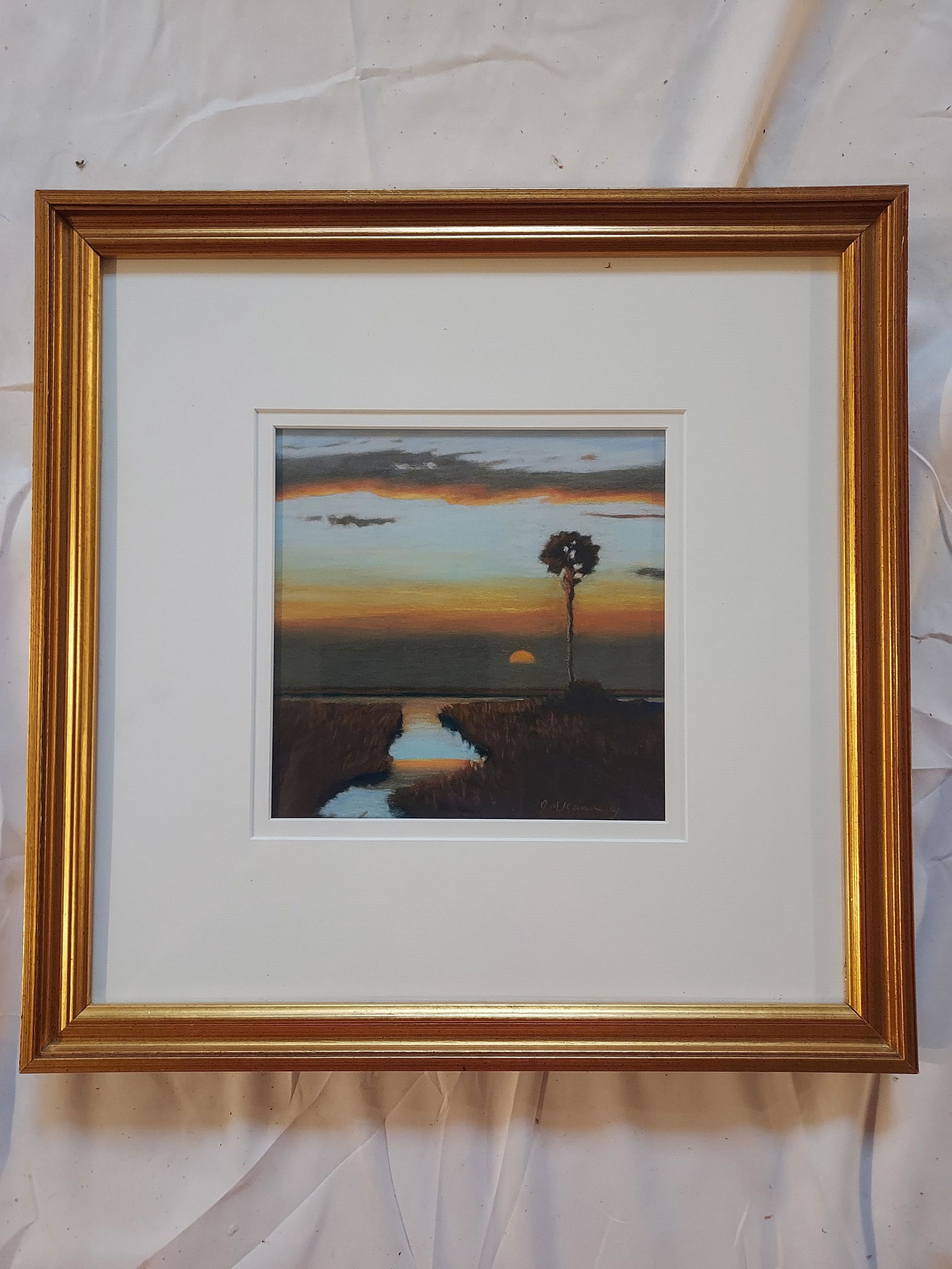 J Michael Kennedy Pastel painting south Carolina sun rise (1 of 10)
