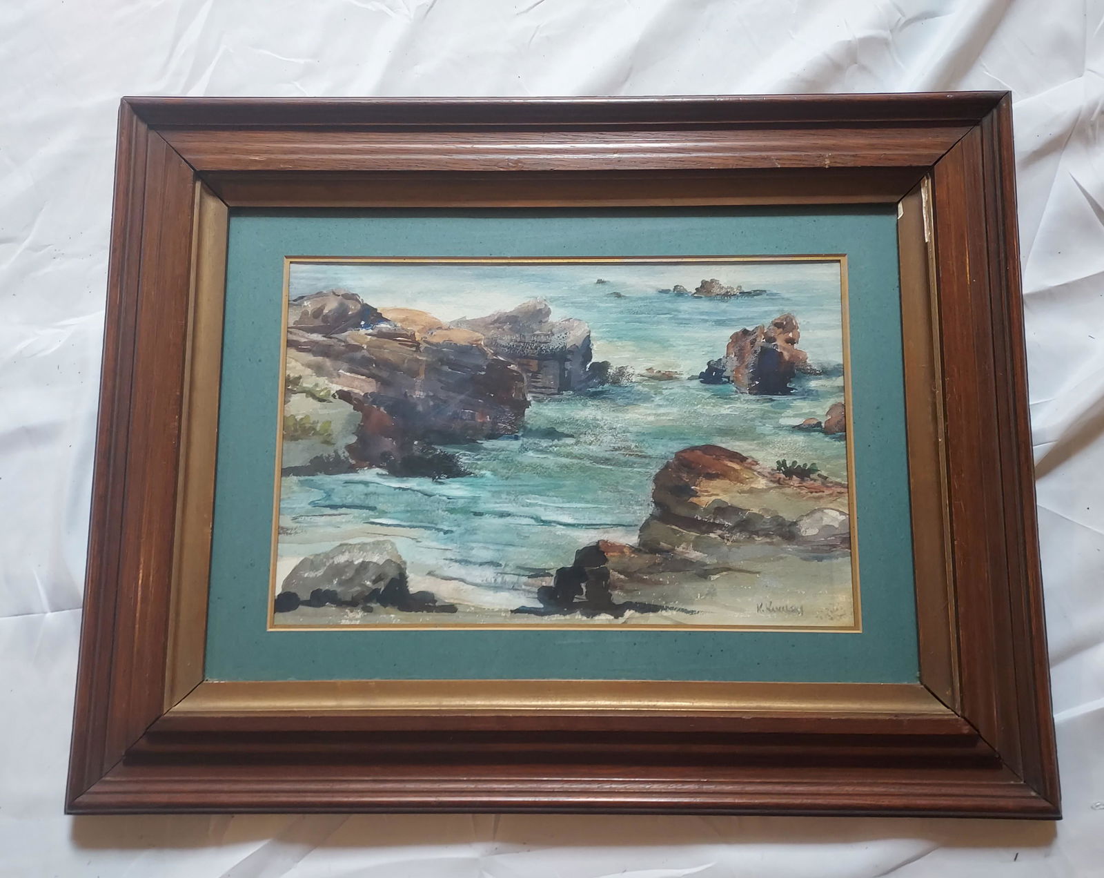 K Kamalski seascape watercolor painting (1 of 8)