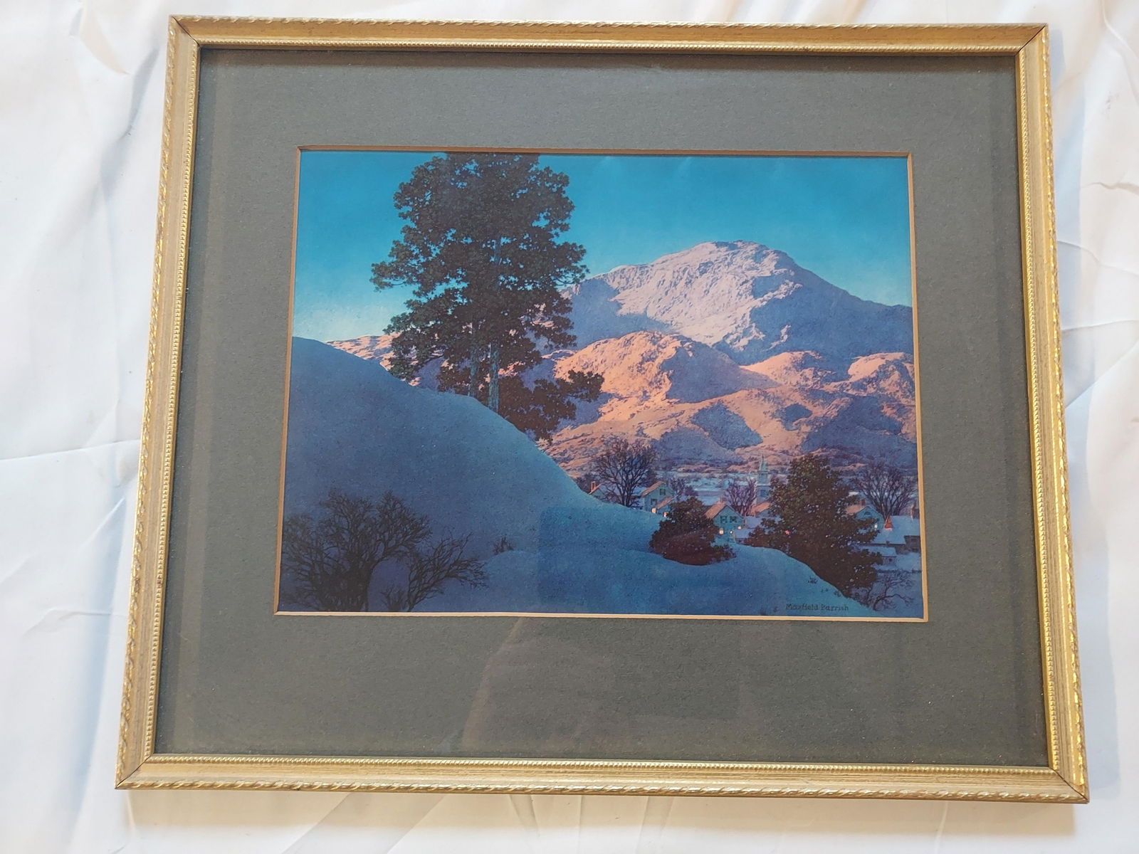 Maxfield Parrish Peaceful Night tintogravure (1 of 5)
