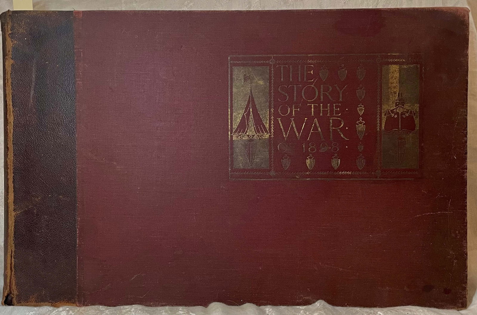 THE STORY OF THE WAR OF 1898, W, NEPHEW KING, 1898: THE STORY OF THE WAR OF 1898, W, NEPHEW KING, 1898, Includes several paintings, photos, and full page and color illustrations of the war, made for the Navy and the Army. The war of 1898 was the Spanis