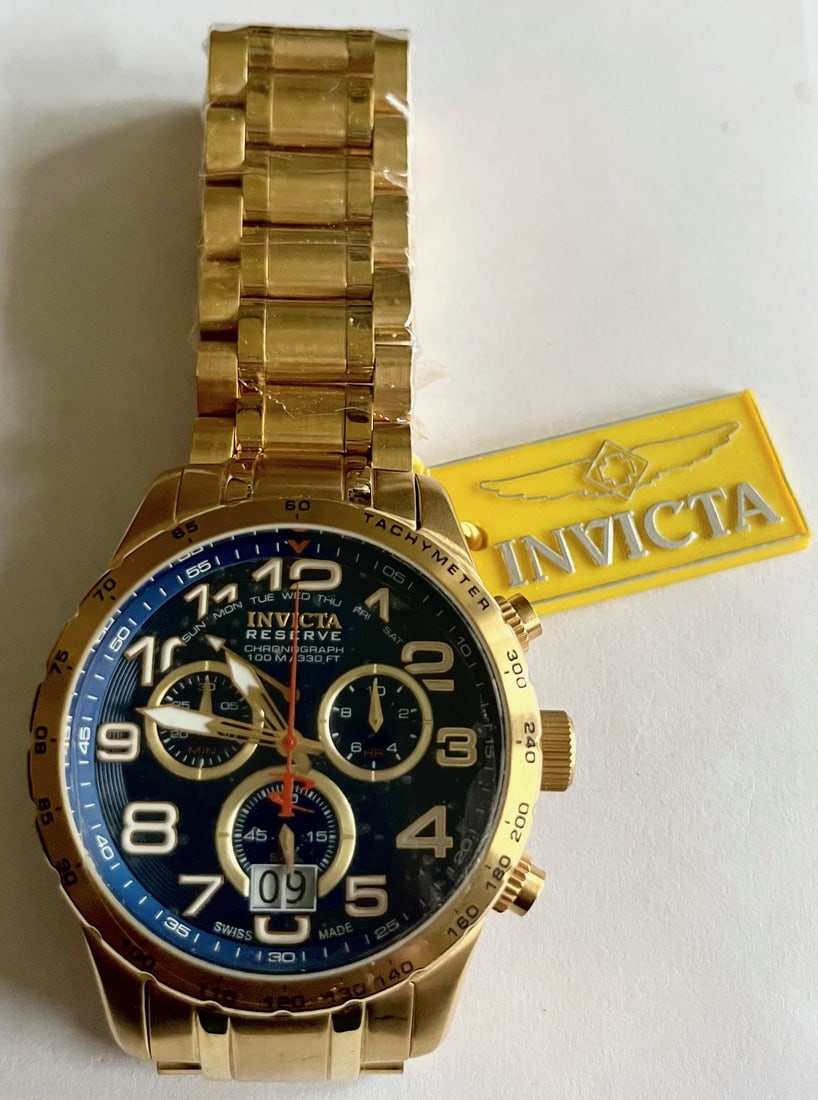 Invicta reserve swiss clearance made