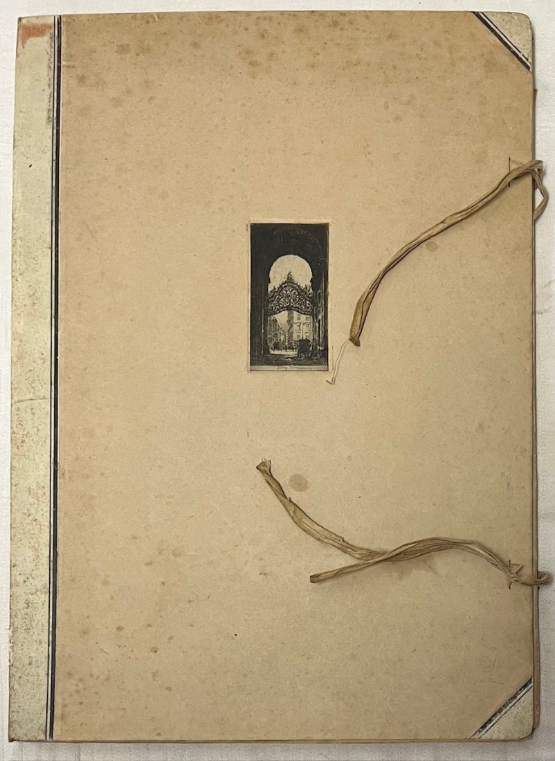 PORTFOLIO OF 10 ETCHINGS BY LUIGI KASIMIR (AUSTRIAN, 1881 - 1962) (1 of 20)