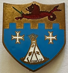 WWII U.S. ARMY 12TH INFANTRY REGIMENT UNIT CREST