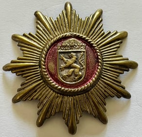 GERMAN BERLIN POLICE VISOR / CAP BADGE
