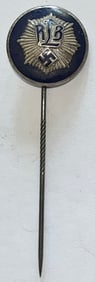 WWII GERMAN NAZI RLB MEMBERS LAPEL PIN - SWASTIKA