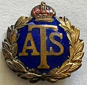 AUXILIARY TERRITORIAL SERVICE SWEETHEART BROOCH / PIN
