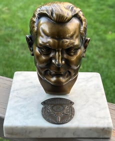 WWII NAZI GERMANY BUST OF HERMANN GOERING BY ZOLL