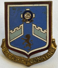 106TH ENAMELED REGIMENT UNIT CREST PIN