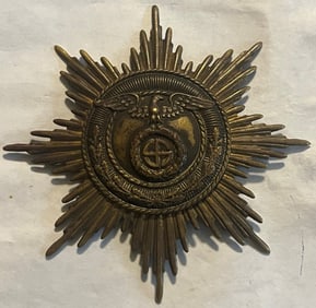 GERMAN WWII NAZI 3RD REICH SA STANDARD BEARERS GORGET