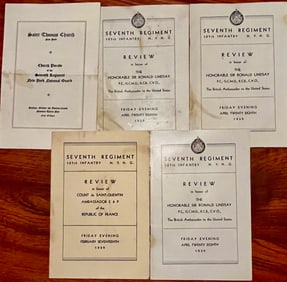 WWII U.S. MILITARY LOT OF CHARLES J. O'HARA 2ND LIEUTENANT INFANTRY