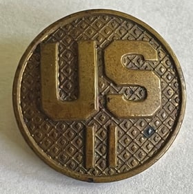 WWI ERA U.S. ARMY ENLISTED COLLAR DISC 11TH DIVISION / REGIMENT