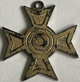 STERLING SILVER WWII U.S. MARINE CORPS SHARPSHOOTER MEDAL / INSIGNIA