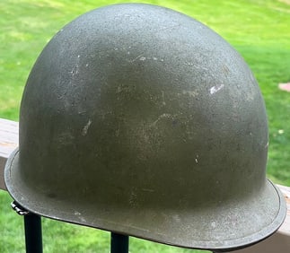 M1 STEEL INFANTRY MILITARY HELMET TYPE 1 WITH LINER