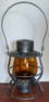 DIETZ NO. 39 RAILROAD LANTERN WITH AMBER GLOBE