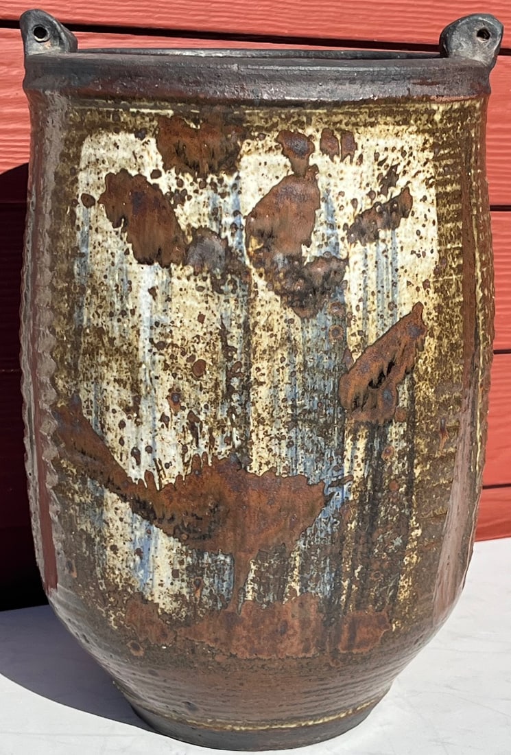 VIVIKA & OTTO HEINO STUDIO POTTERY VASE - CALIFORNIA (1 of 7)