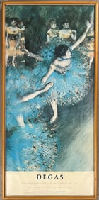 Degas Framed Metropolitan Poster 1988-1989