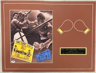 Ken Norton signed lithograph