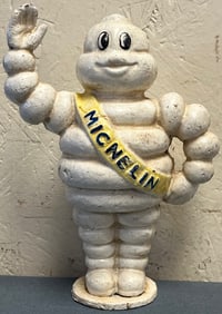 Cast Iron Michelin man bank