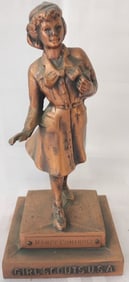 Girl Scouts Copper Marjorie Daingerfield  Trophy, Award, Sculpture