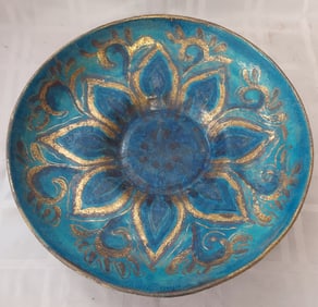 Large Edith Cockcroft (American, 1881 - 1962) Art Pottery Bowl 14 1/2 diameter