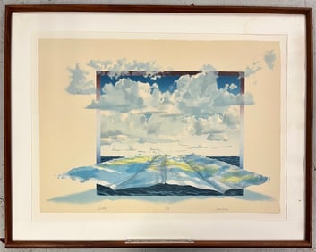 David Denyse (Born 1952) Limited Edition Lithograph, Artist Signed, Titled Alamar, #11/17