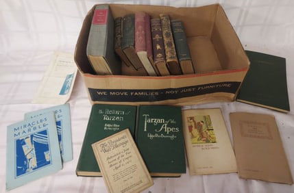 Various Lot of Vintage and Antique Books