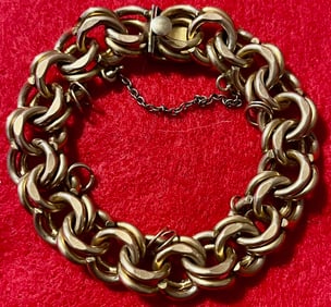 Vintage / Antique Heavy Gold Filled Bracelet