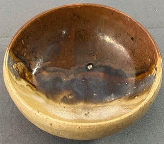 VINTAGE ARTIST SIGNED AND DATED 1969 STUDIO POTTERY BOWL