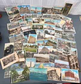LOT OF VINTAGE AND ANTIQUE POST CARDS