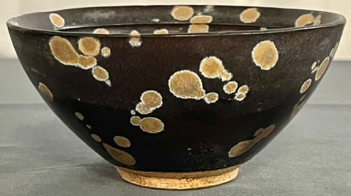 Chinese Jian Ware "Leopard Spot" Tea Bowl