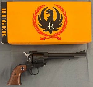 RUGER .357 CALIBER BLACKHAWK REVOLVER PISTOL in the original box