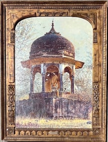 John Banovich Limited Edition Giclee on Canvas "Jewel Of India" in Elaborate Gilt Frame