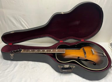 c. 1947–48 Epiphone Spartan New York Masterbilt Archtop Guitar, Serial #57606, Sunburst, With Case