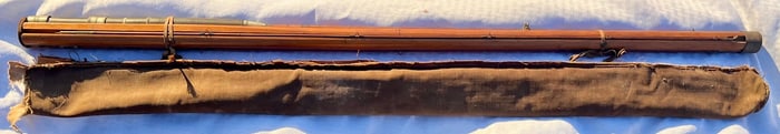 Rare 1881 Abbey & Imbrie Split Bamboo Fly Rod – Pat. Dec. 13, 1881 – 3-Piece & Original Wood