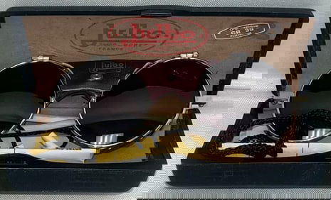 Vintage Julbo Glacier Sunglasses – Model CR39 – Burgundy Leather Side Shields, Orig. Case &