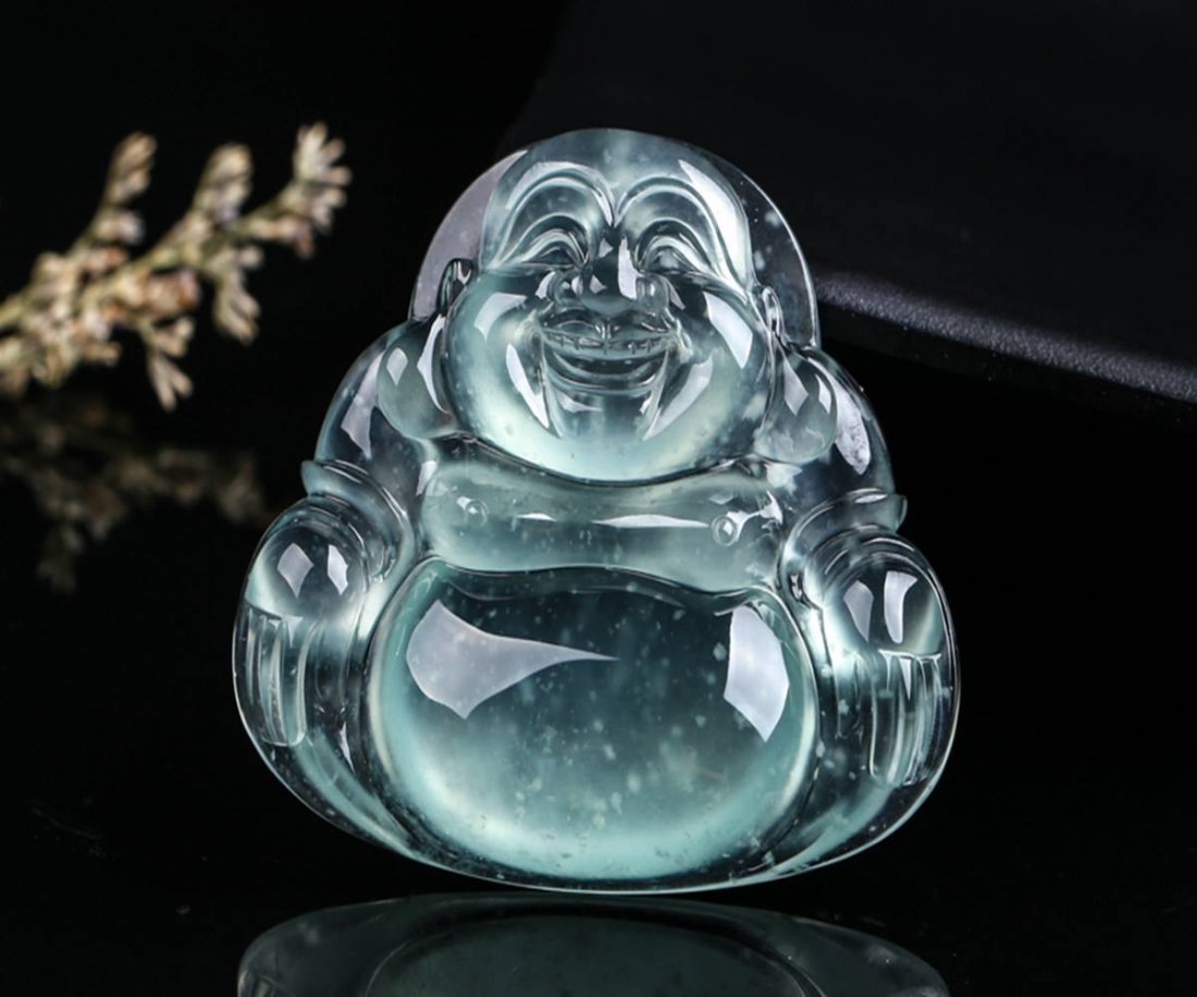 Myanmar Natural Jade Pendant 22.94g (1 of 17)