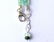STERLING SILVER - SHADED EMERALD - NECKLACE - 3