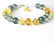 NATURAL AQUAMARINE BRACELET W/ 925 SILVER