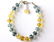 NATURAL AQUAMARINE BRACELET W/ 925 SILVER - 2