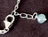 NATURAL AQUAMARINE BRACELET W/ 925 SILVER - 3