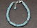 NATURAL AQUAMARINE BRACELET W/ 925 SILVER - 5