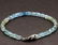 NATURAL AQUAMARINE BRACELET W/ 925 SILVER - 2
