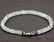 NATURAL AQUAMARINE BRACELET W/ 925 SILVER - 2