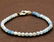 AQUAMARINE BRACELET W/ 925 SILVER