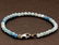AQUAMARINE BRACELET W/ 925 SILVER - 2
