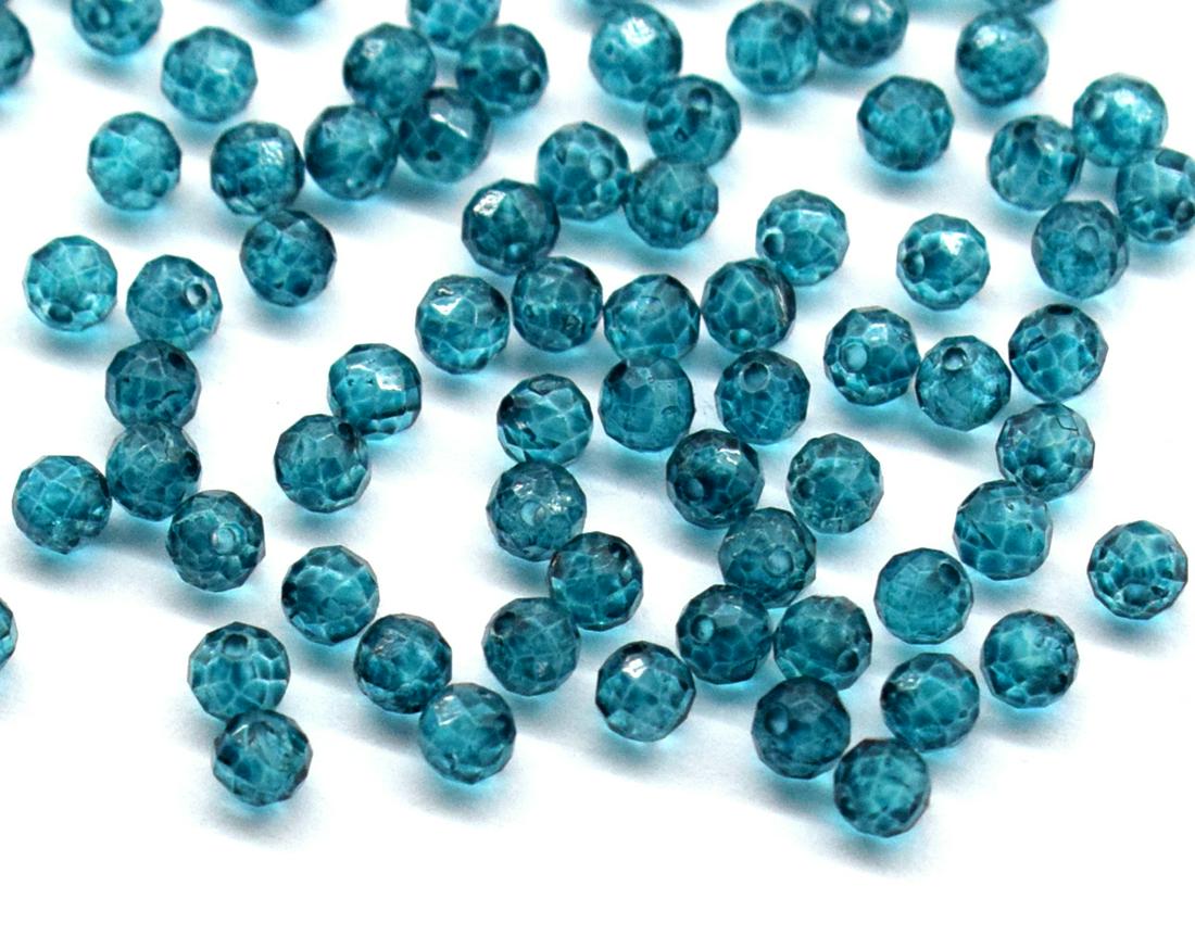 100 PIECES BLUE TOPAZ - ROUND 3 mm - LOOSE: " LOOSE BEADS"- means the drilled pieces of gemstones , ideally you can use it to create of of a kind jewelry . STONE : NATURAL EARTH MINED FINE LONDON BLUE TOPAZ (COATED) BEADS FACETED ROUND SHAPE BE
