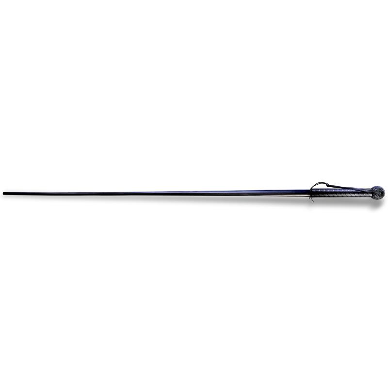 Black Sjambok ? 54in.: Black Sjambok ? 54in. **|**|** In Africa the Sjambok (Sham-Bawk) is a cattle prod a whip a riding crop and a means of self-protection. Unlike most western style whips the Sjambok is not plaited from t