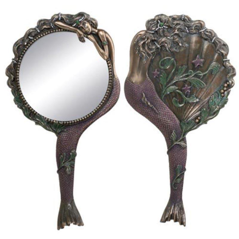 MERMAID HAND MIRROR: MERMAID HAND MIRROR **|**|** MERMAID HAND MIRROR #TLJ54712
