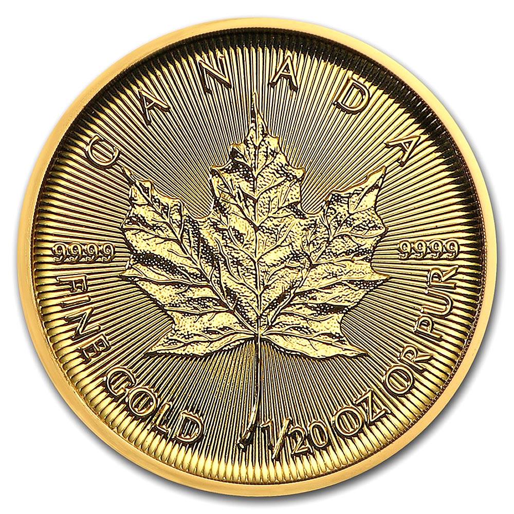 2019 1/20 oz Canadian Gold Maple Leaf Uncirculated: 2019 1/20 oz Canadian Gold Maple Leaf Uncirculated **|**|** 2019 1/20 oz Canadian Gold Maple Leaf Uncirculated #TLJ65446